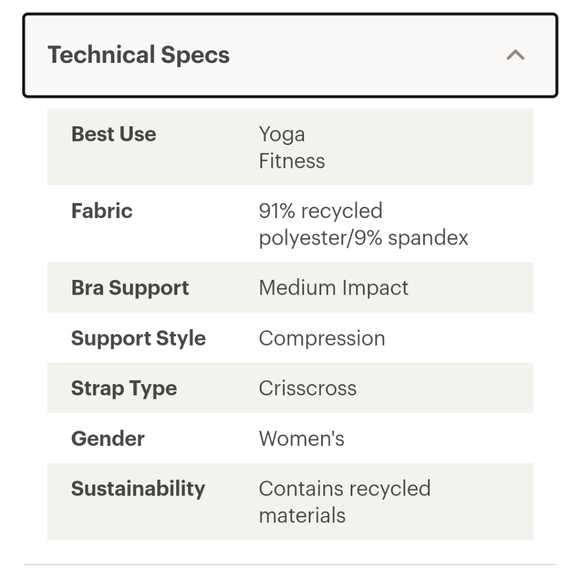 MPG Skye long line strappy Sports Bra - Picture 5 of 5